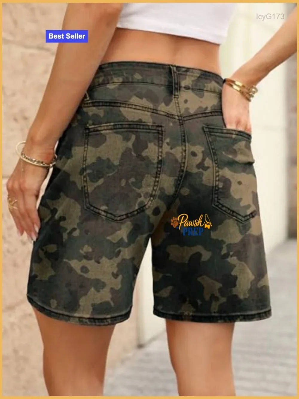 Low Rise Baggy Denim Shorts - Wide Leg Jean Shorts for Women